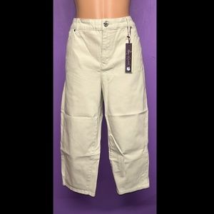 Gloria Vanderbilt JORDYN Women's Capris size 14